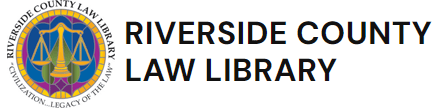 Riverside County Law Library Logo