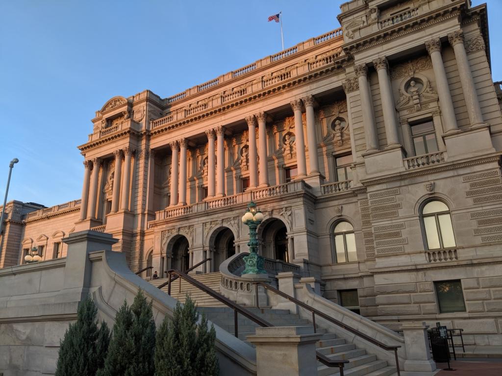 Library of Congress Outer Facade