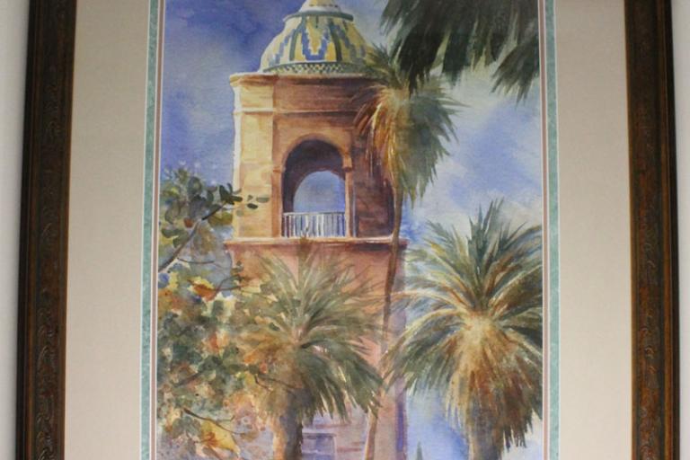 Sandy Simmons- Tower in the Palms (1998)