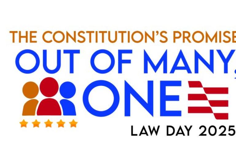 Constitution's Promise banner - Law Day 2025