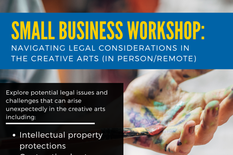 ICLS Small Business Clinic for Creatives