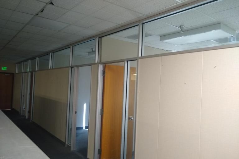 Photo of offices within the Palm Springs Courthouse.