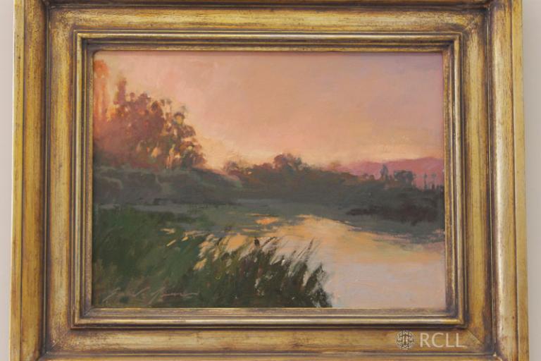 Ernesto Nemesio - Santa Barbara Bird Refuge (2001) Oil