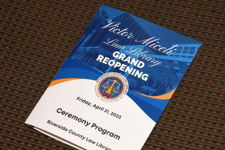 Ceremony Program