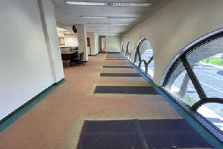 Post-mezzanine shelving removal - 10/28/21