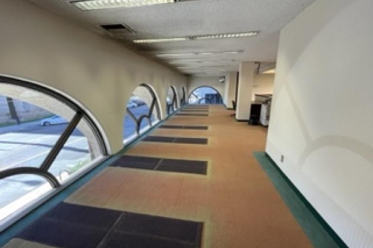 Post-mezzanine shelving removal - 10/28/21