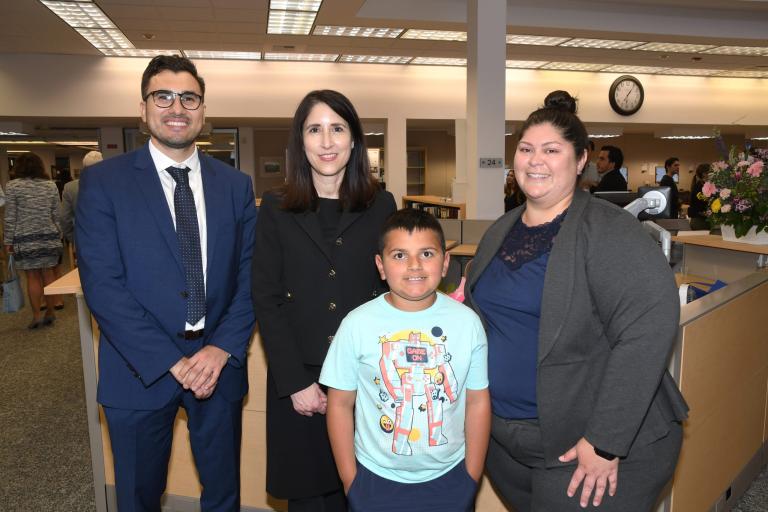 Chief Justice Patricia Guerrero w/ guests