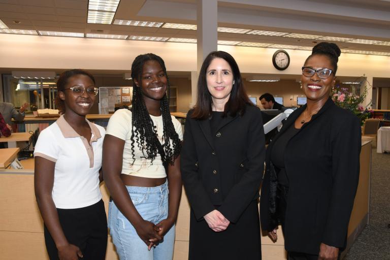 Chief Justice Patricia Guerrero w/ guests