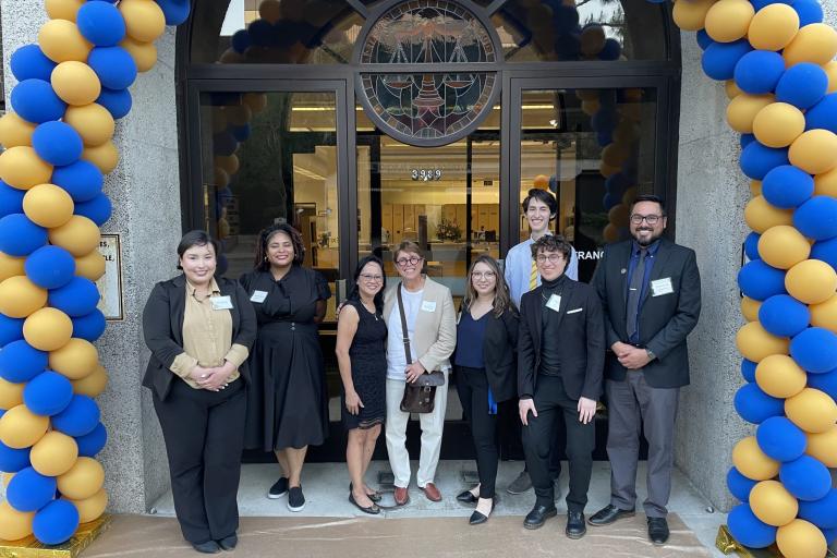 RCLL Staff w/ past Board President Judge Michele Levine (Ret.)