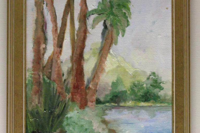 Patricia Korzec - Fairmount Park (n.d) Oil