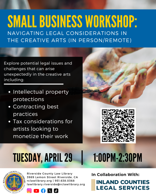 ICLS Small Business Clinic for Creatives
