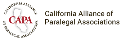 CAPA - California Alliance of Paralegal Associations Logo