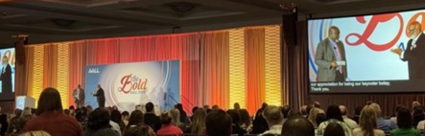 Panel stage at AALL 2025 Conference